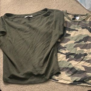 two shirts